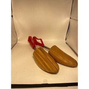 Vintage Florsheim Rochester Travel Tree Shoe Keepers Stretchers Cedar Wood L-5